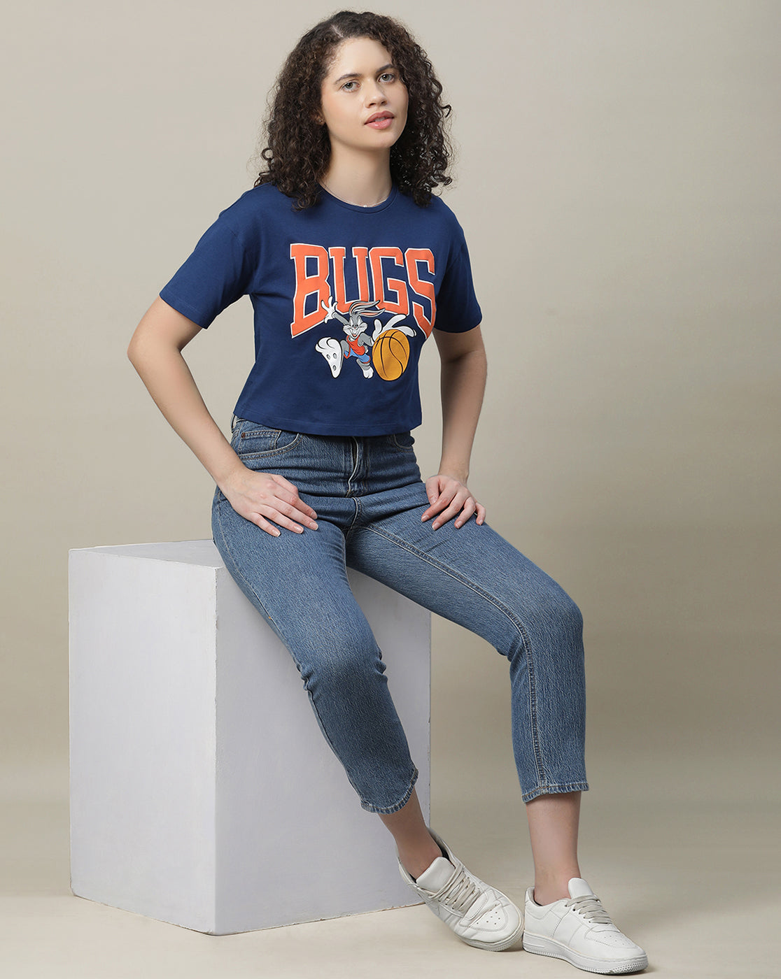 Looney Tunes Boxy Fit Tshirt For Girls