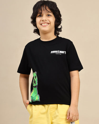 Minecraft Regular Fit Tshirt For Kids Boys