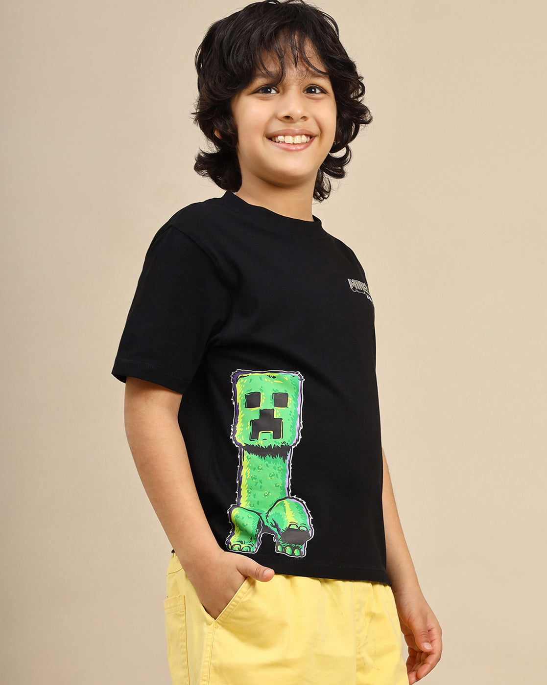 Minecraft Regular Fit Tshirt For Kids Boys