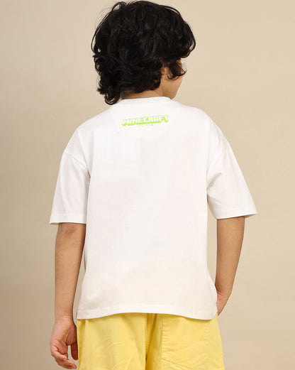 Minecraft Oversized Tshirt For Kids Boys