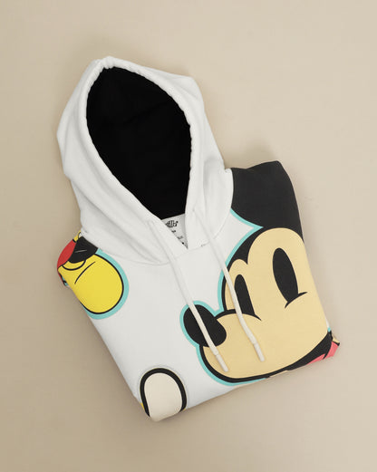 Mickey & Friends Printed Regular Fit Hoodie For Boys