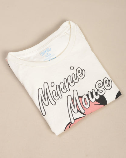 Mickey & Friends Printed Relax Fit Tshirt For Girls