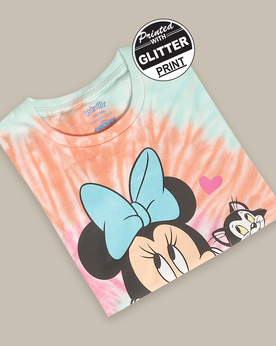 Mickey & Friends Regular Fit Tshirt For Girls