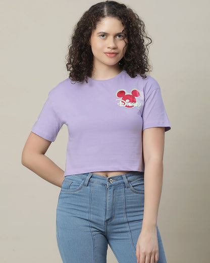 Mickey & Friends Boxy Fit Tshirt For Girls