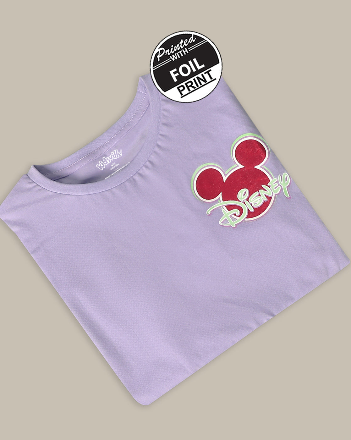 Mickey & Friends Boxy Fit Tshirt For Girls