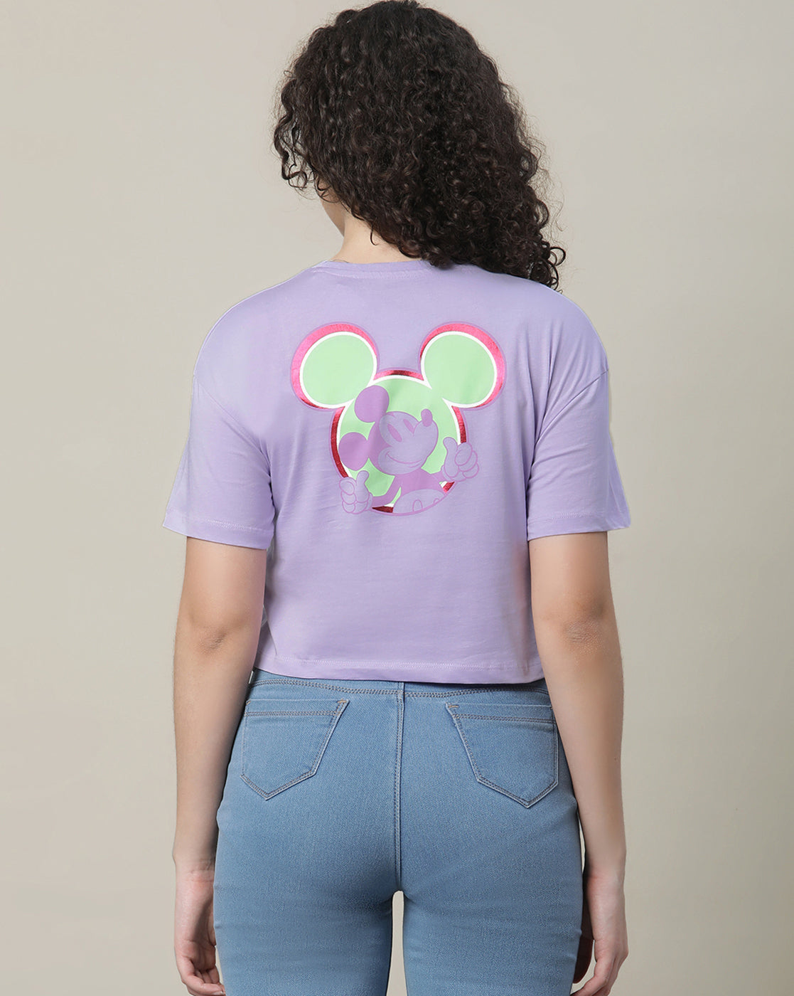 Mickey & Friends Boxy Fit Tshirt For Girls