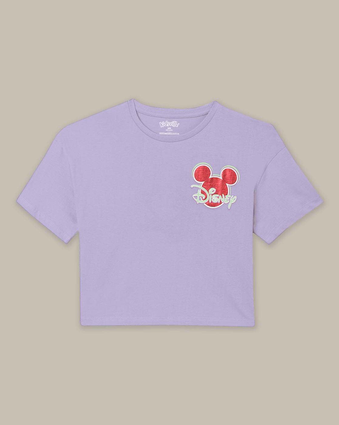 Mickey & Friends Boxy Fit Tshirt For Girls