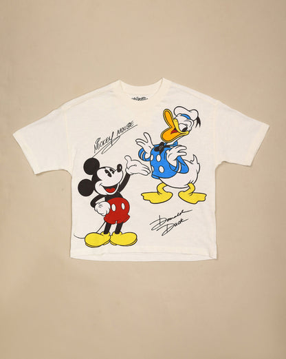 Mickey & Friends Printed Oversized Tshirt For Boys