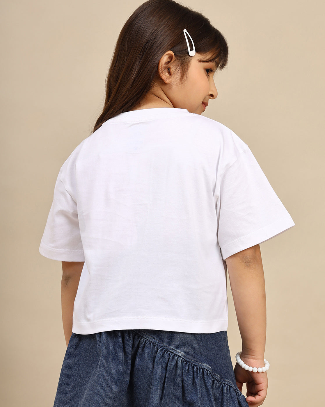 Mickey & Friends Printed Boxy Fit Tshirt For Girls