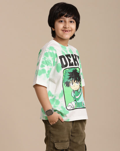 My Hero Academia Printed Oversize Tshirt For Boys