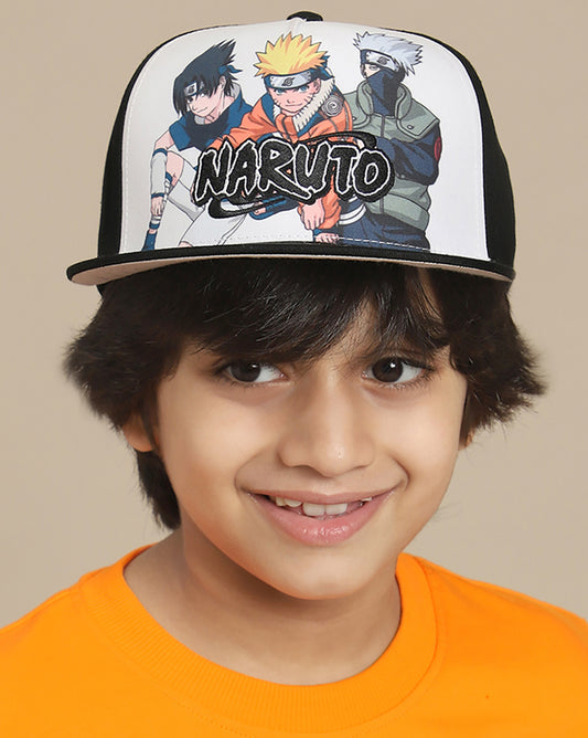 Kids Boys Naruto Printed Multi Caps