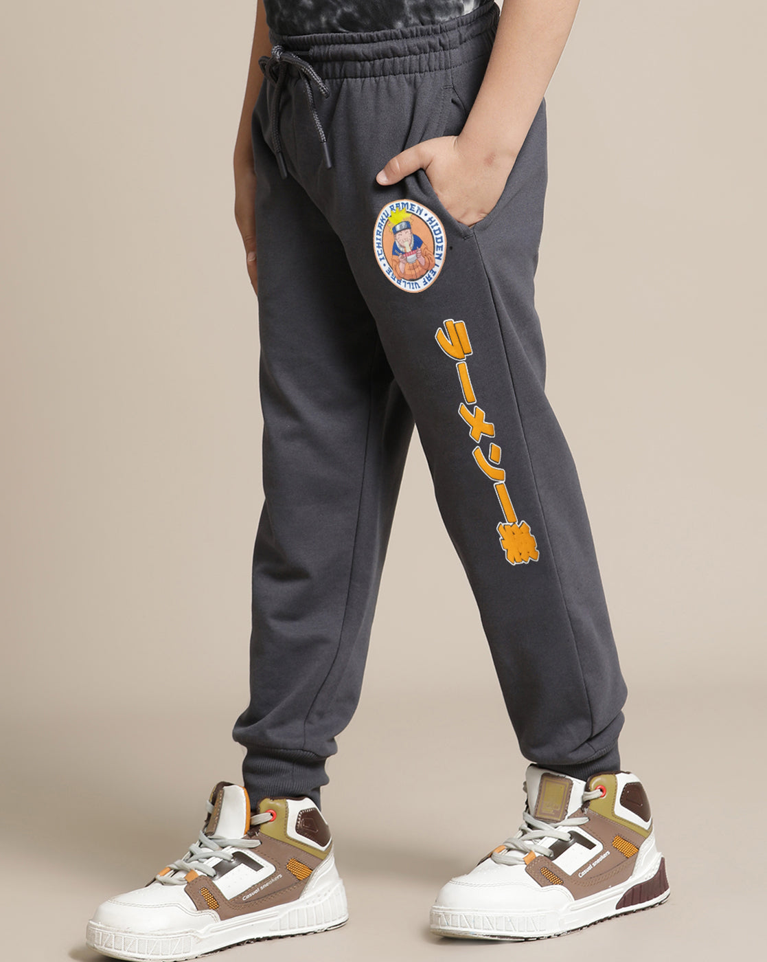 Naruto Printed Regular Fit Jogger For Boys