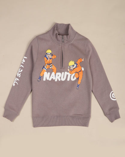 Naruto Printed Sweatshirt For Boys