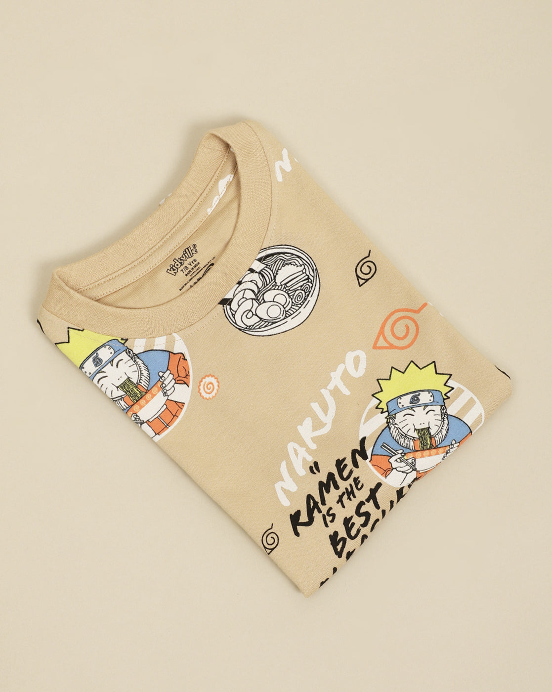 Naruto Printed Regular Fit Tshirt For Boys