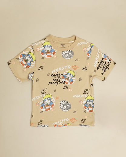 Naruto Printed Regular Fit Tshirt For Boys