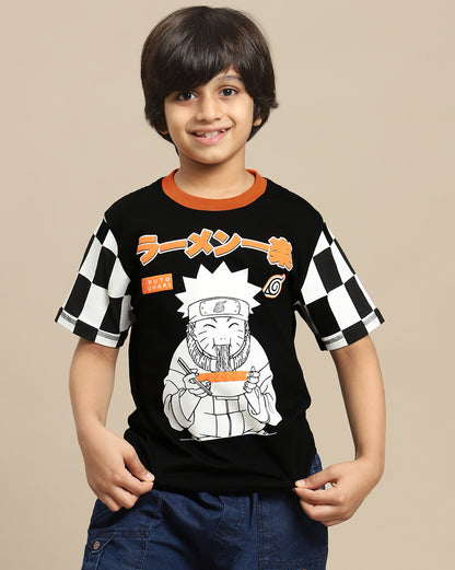 Naruto Printed Regular Fit Tshirt For Boys