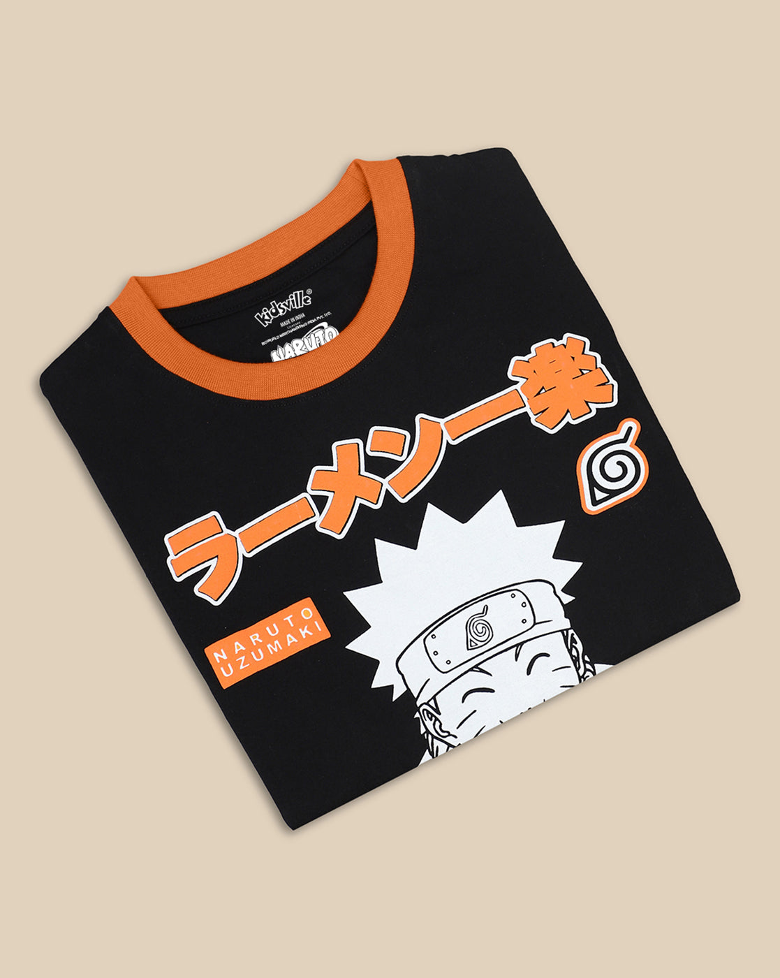 Naruto Printed Regular Fit Tshirt For Boys