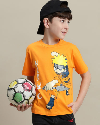 Naruto Regular Fit Tshirt For Boys