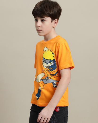 Naruto Regular Fit Tshirt For Boys