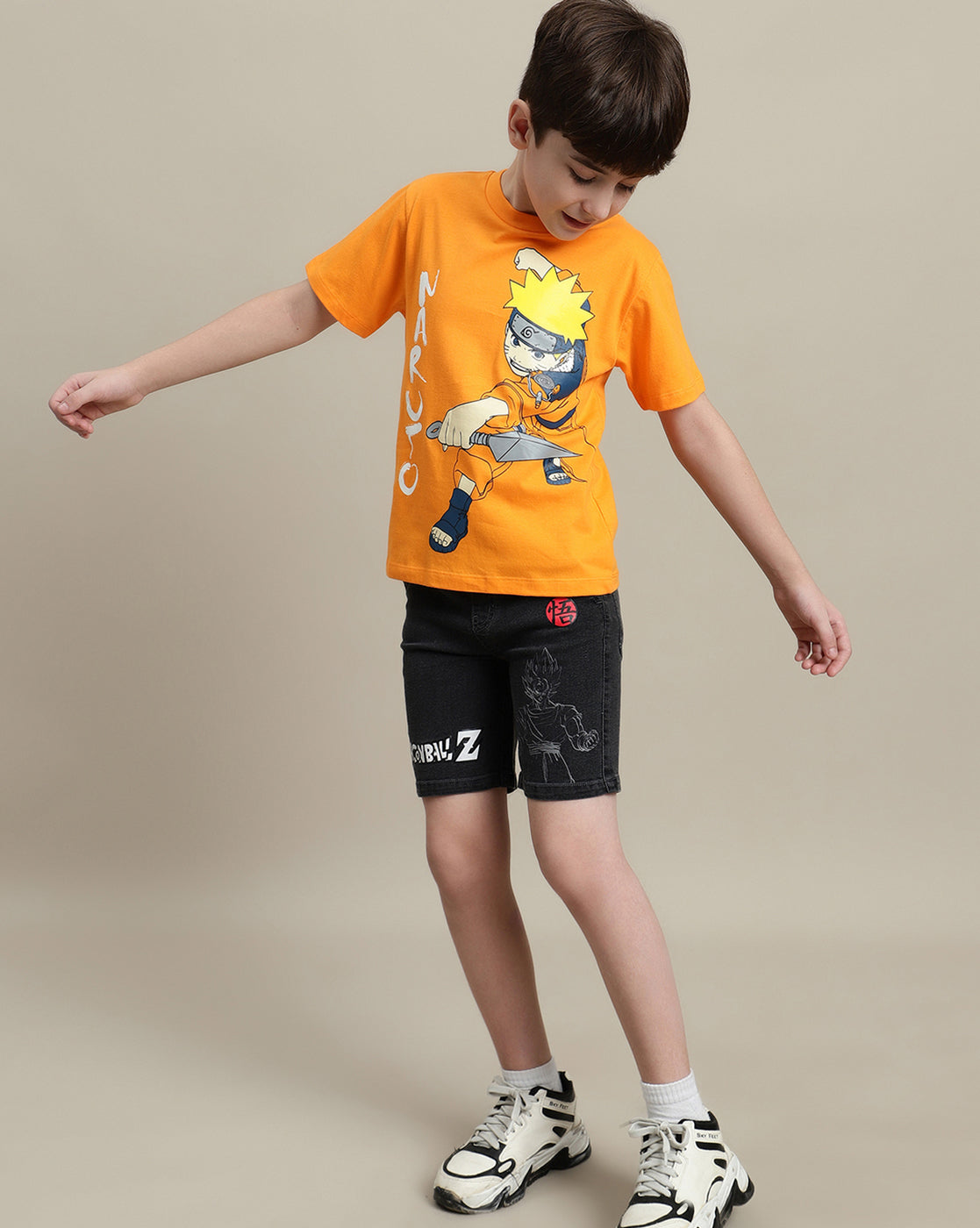 Naruto Regular Fit Tshirt For Boys