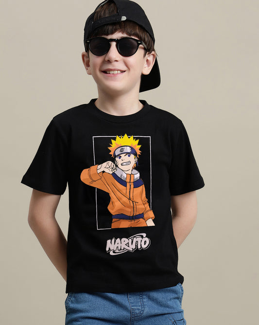 Naruto Regular Fit Tshirt For Boys