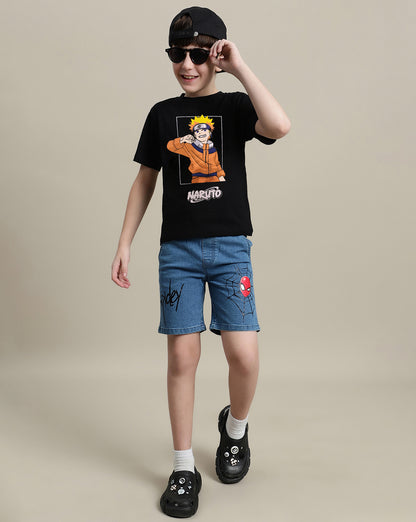 Naruto Regular Fit Tshirt For Boys