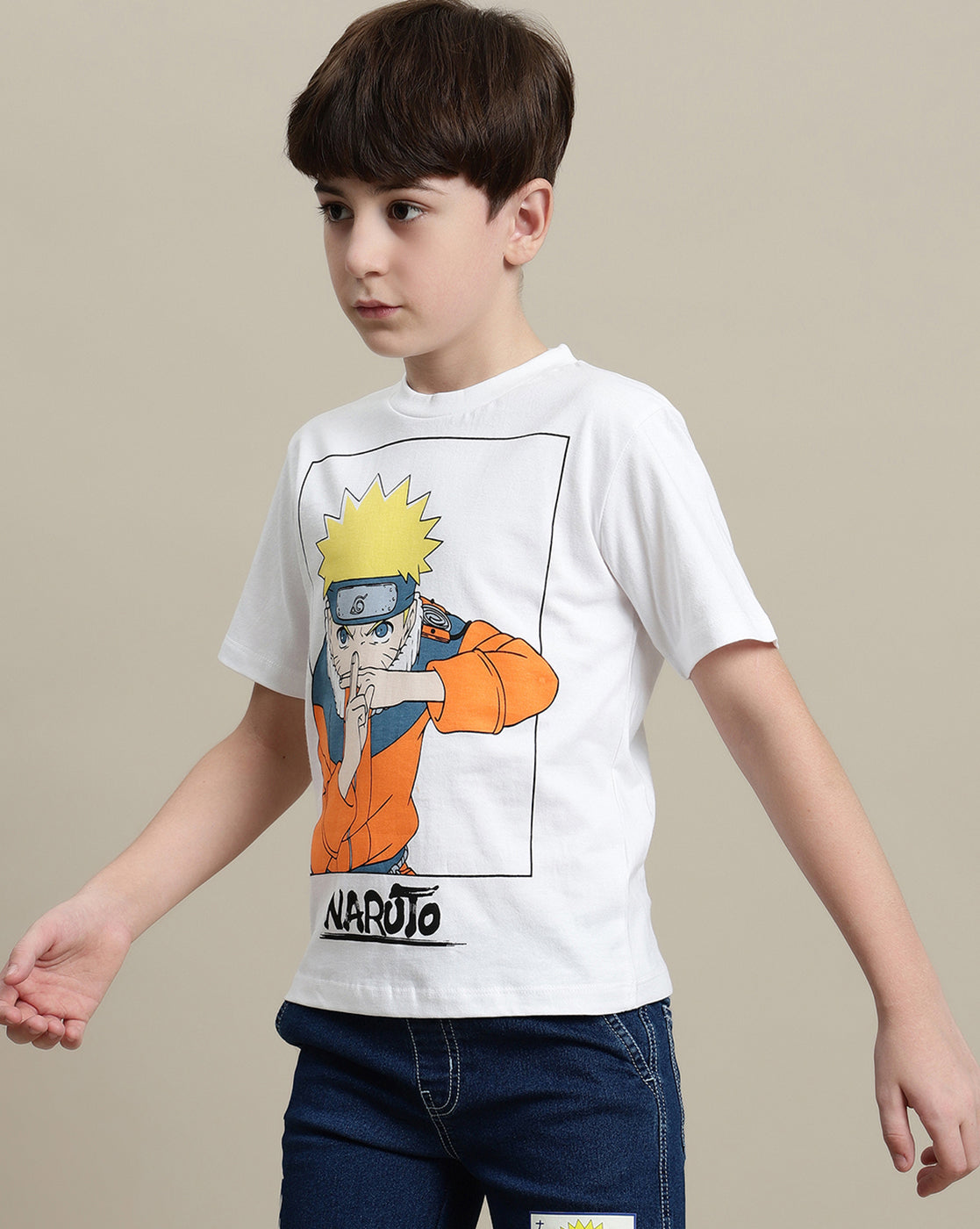 Naruto Regular Fit Tshirt For Boys