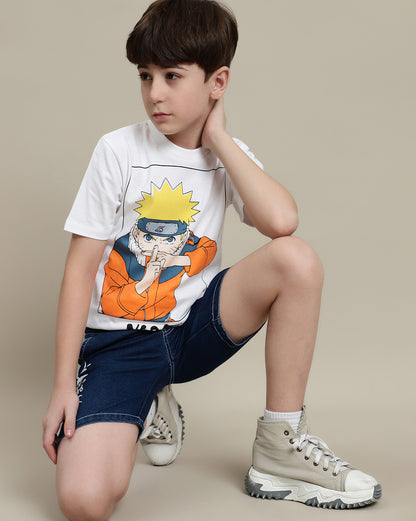 Naruto Regular Fit Tshirt For Boys