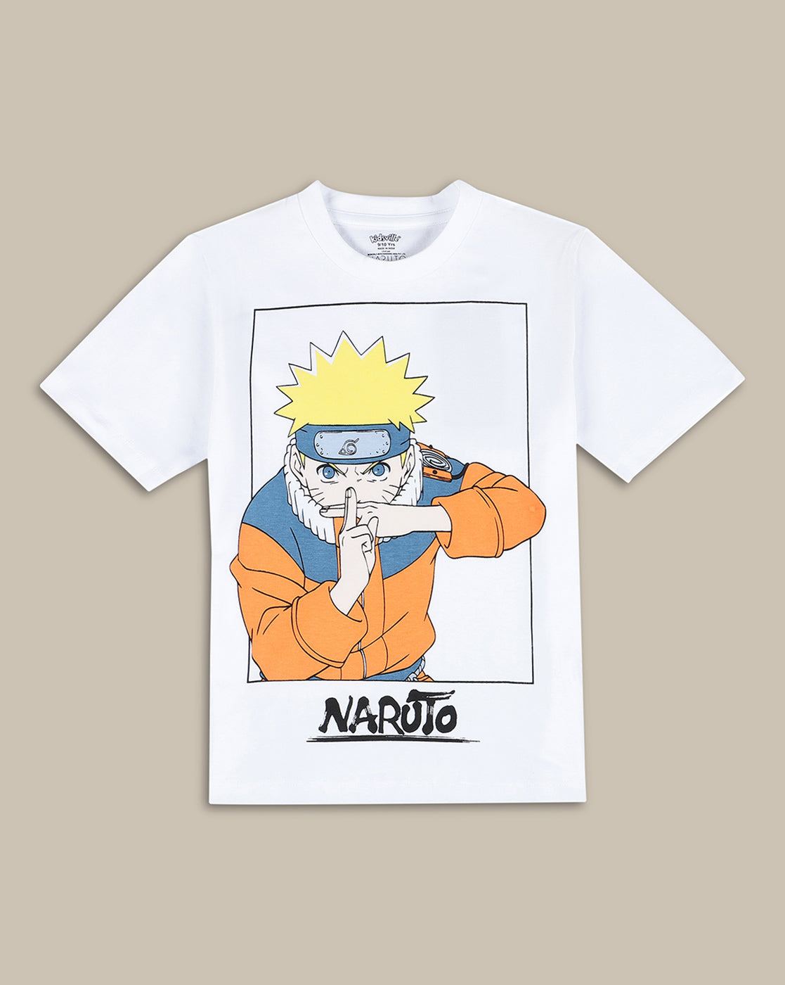 Naruto Regular Fit Tshirt For Boys