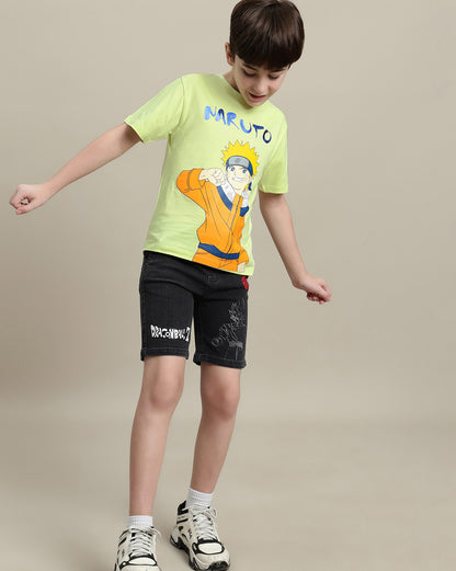 Naruto Regular Fit Tshirt For Boys