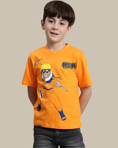 Naruto Regular Fit Tshirt For Boys