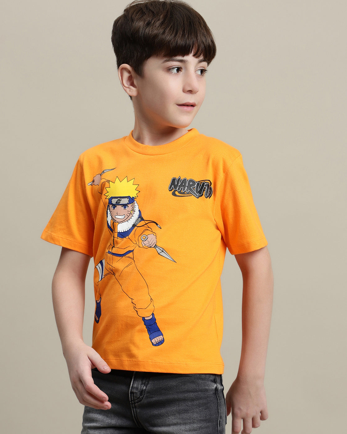 Naruto Regular Fit Tshirt For Boys