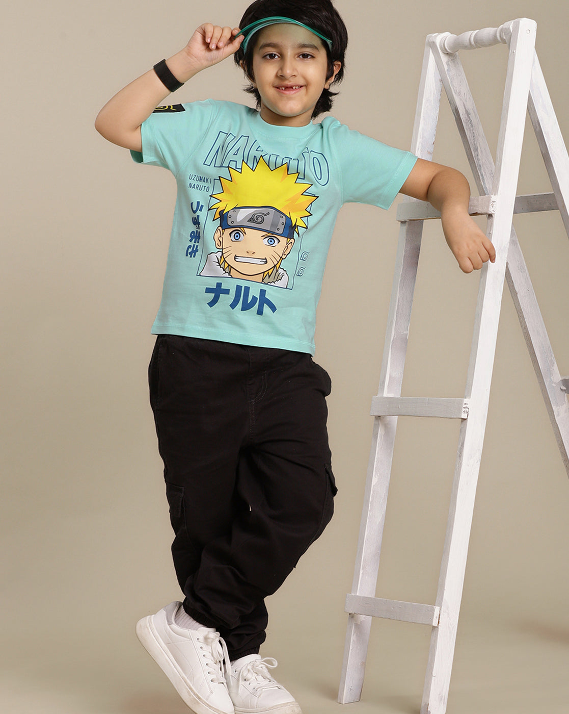 Naruto Printed Regular Fit Tshirt For Boys