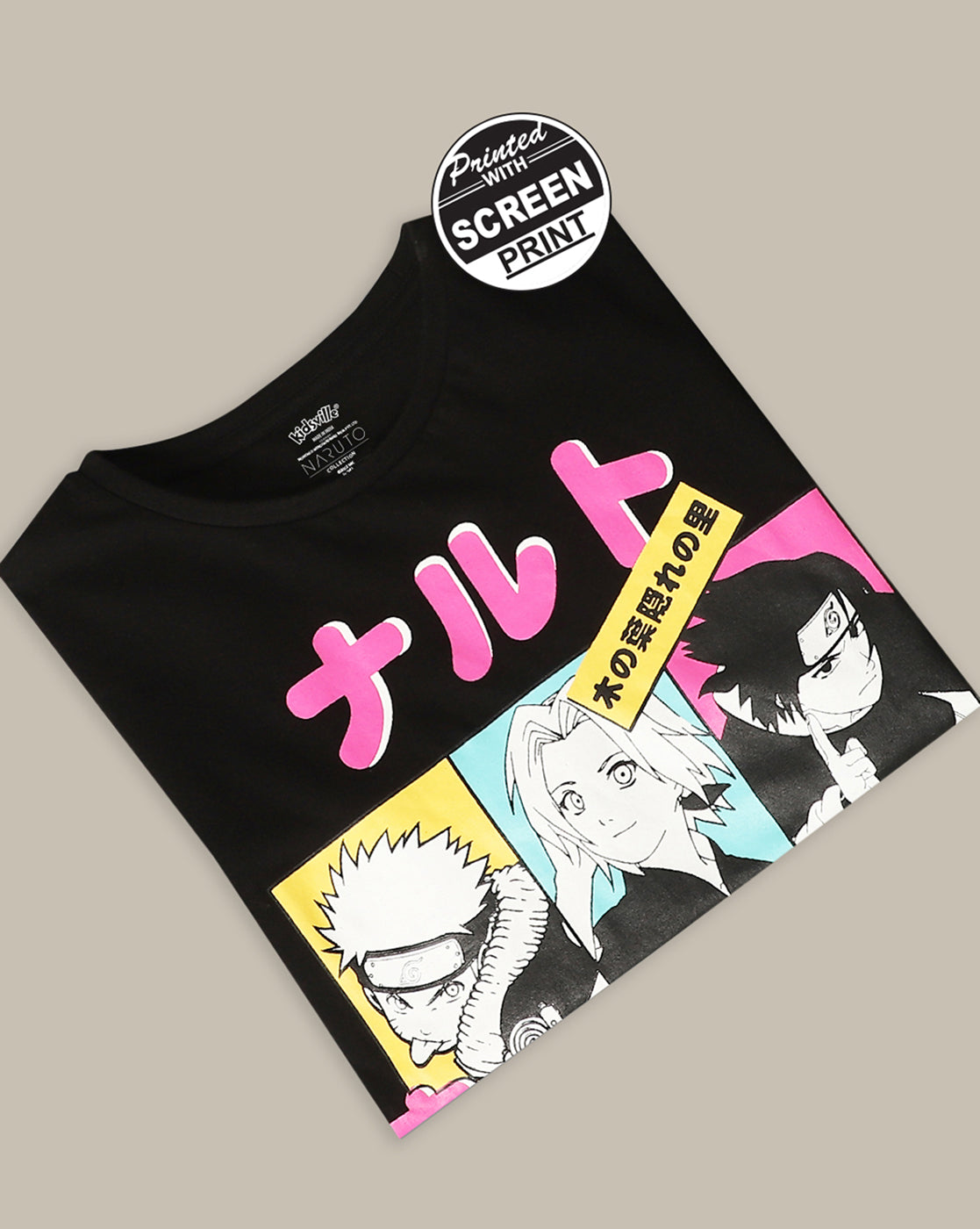 Naruto Regular Fit Tshirt For Girls