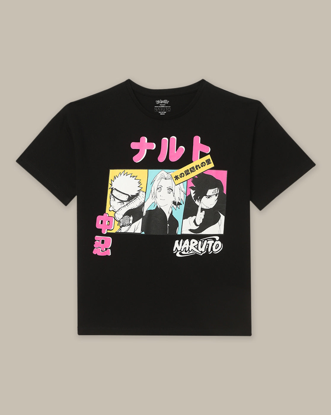 Naruto Regular Fit Tshirt For Girls