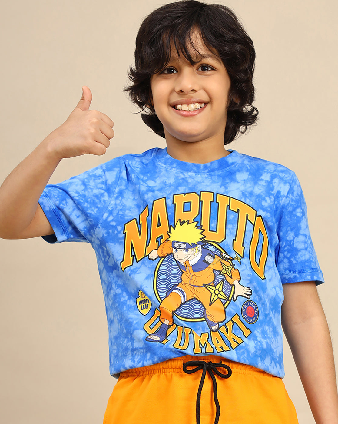 Naruto Printed Regular Tshirt For Boys