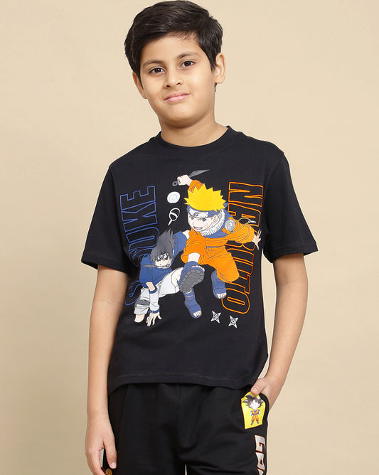 Naruto Printed Regular Fit Tshirt For Boys