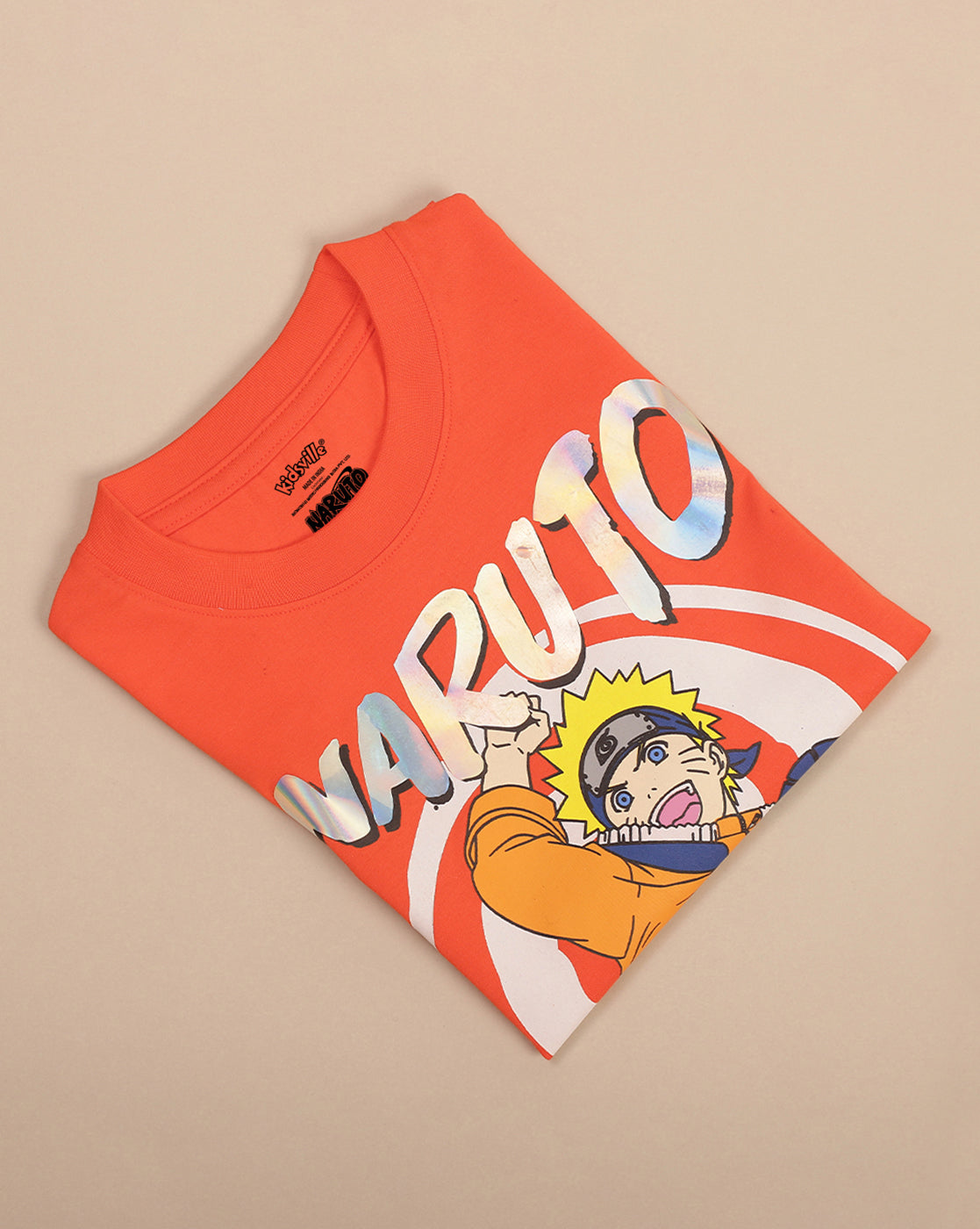 Naruto Printed Regular Fit Tshirt For Boys