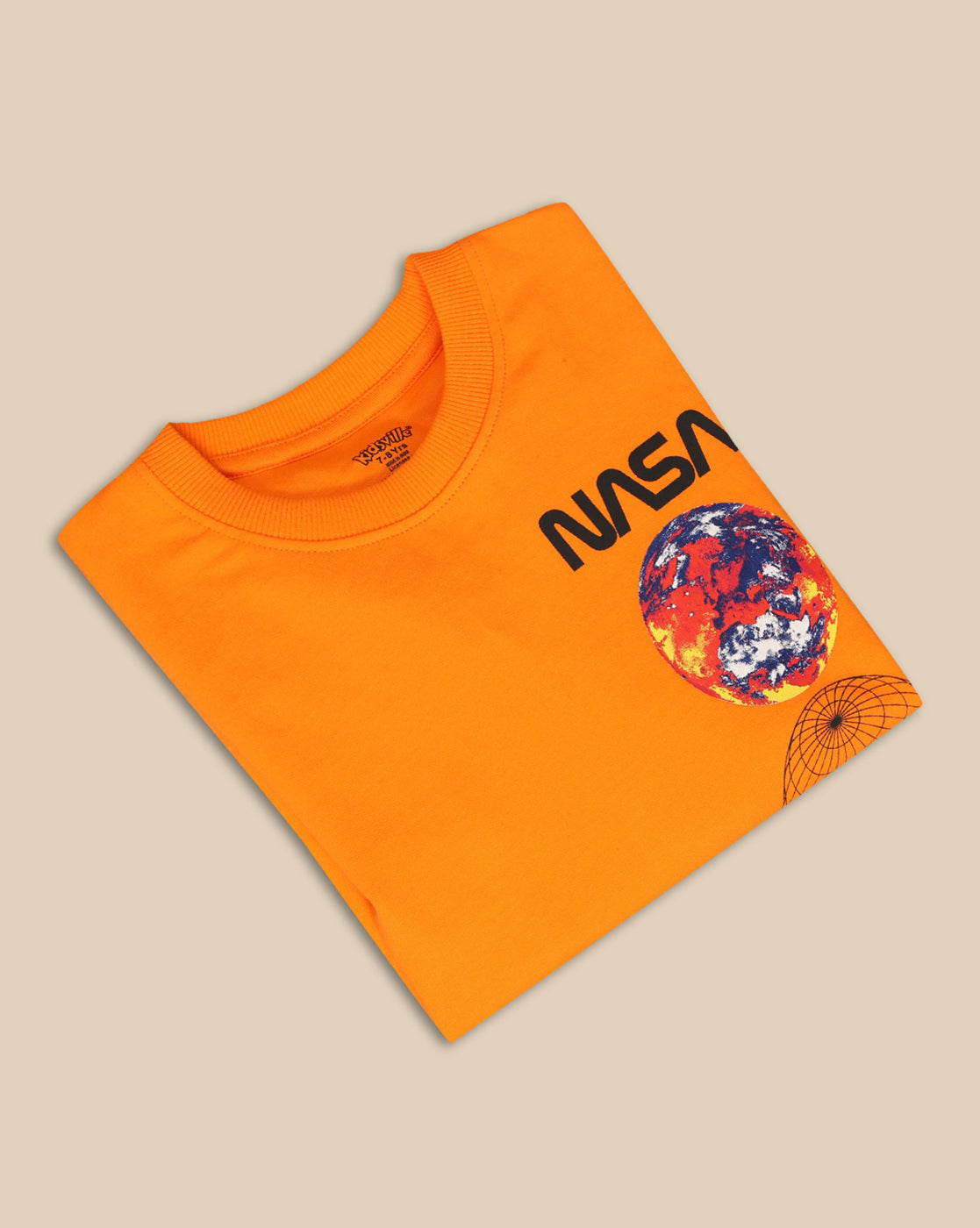 Nasa Printed Regular Fit Sweatshirt For Boys