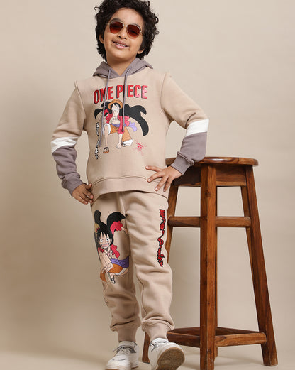 One Piece Printed Jogger For Boys