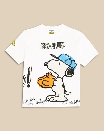 Peanuts Printed Regular Fit Tshirt For Boys