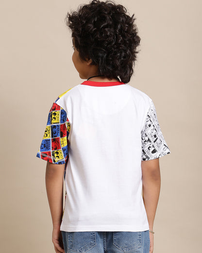 Peanuts Printed Regular Fit Tshirt For Boys