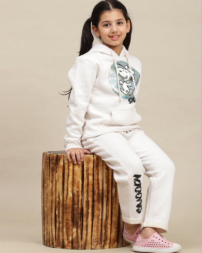 Peanuts Printed Regular Fit Jogger For Girls