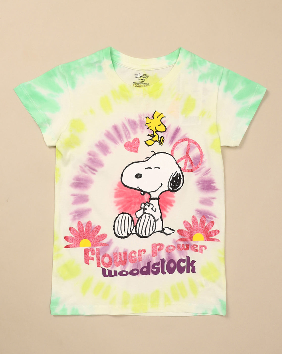 Peanuts Printed Regular Fit Tshirt For Girls