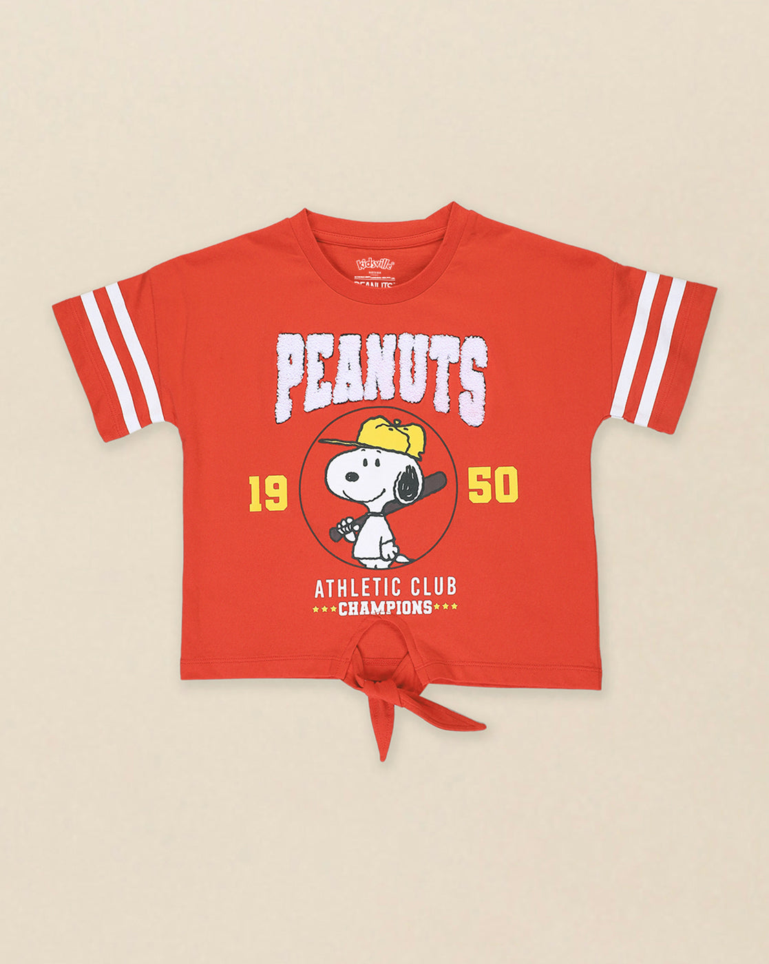 Peanuts Printed Relaxed Fit Tshirt For Girls