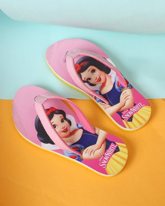 Disney Princess Printed Flip-Flop For Kids Girls