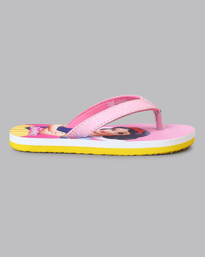 Disney Princess Printed Flip-Flop For Kids Girls