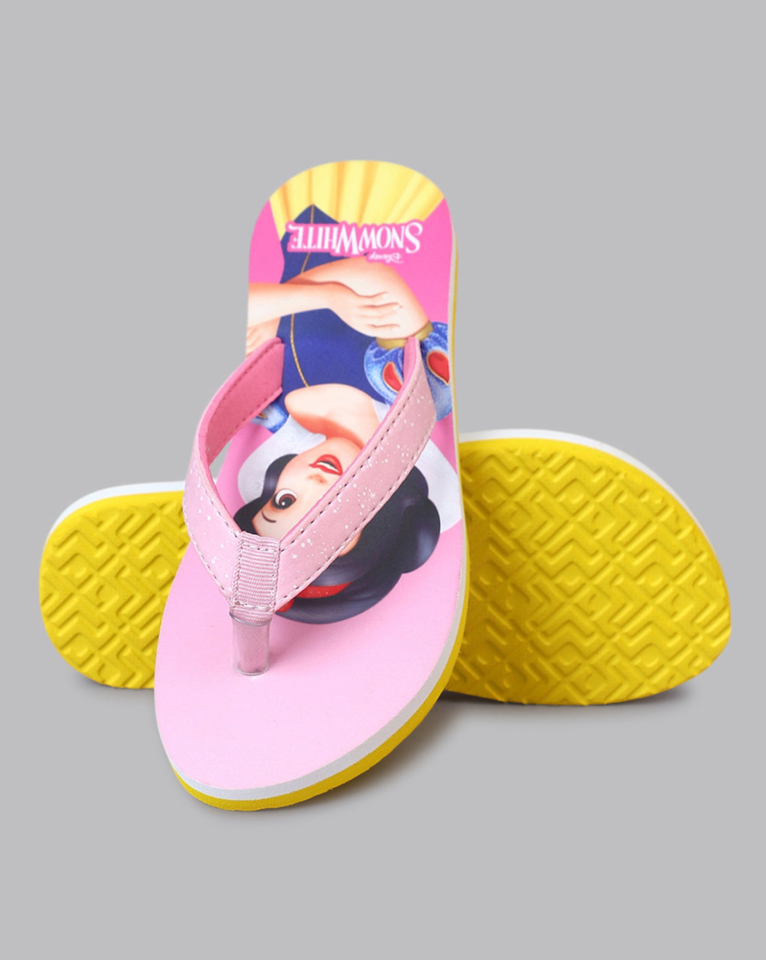 Disney Princess Printed Flip-Flop For Kids Girls