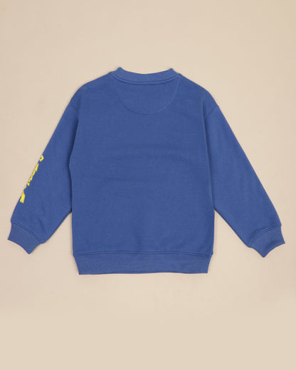 Sponge Bob Squarepants Printed Oversize Sweatshirt For Boys