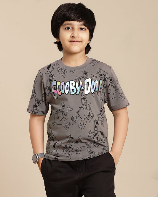 Scooby Doo Printed Oversize Fit Tshirt For Boys